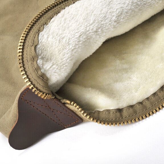 WORLD WAR 2 M1 GARAND FLEECE LINED CANVAS CASE Khaki Color Marked JT&L 1942 gallery