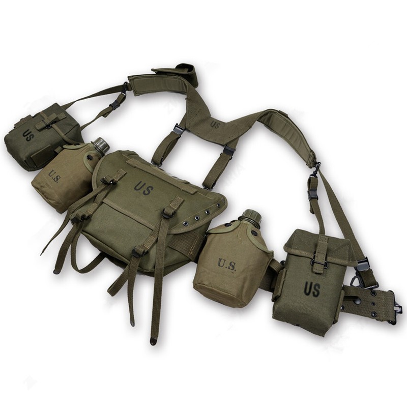 WW2 US ARMY VIETNAM WAR M1956 FIELDGEAR PACKAGES EQUIPMENT COMBINATION gallery