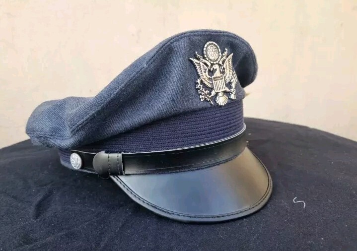 WW2 USA army Crusher Visor Cap All Sizes Avialable gallery