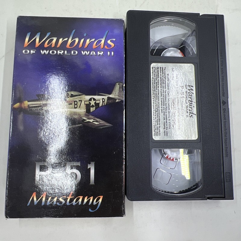 Warbirds of WW II VHS 7 Tape Set Preowned Good Condition Planes Angels 1939-1945 gallery