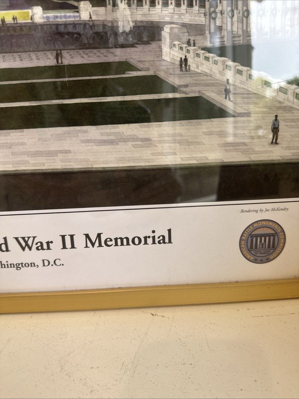 National World War II Memorial, Washington D.C. 18 x 22 Framed Picture gallery
