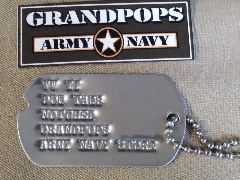 WW2 Customized U.S. Military Dog Tags gallery