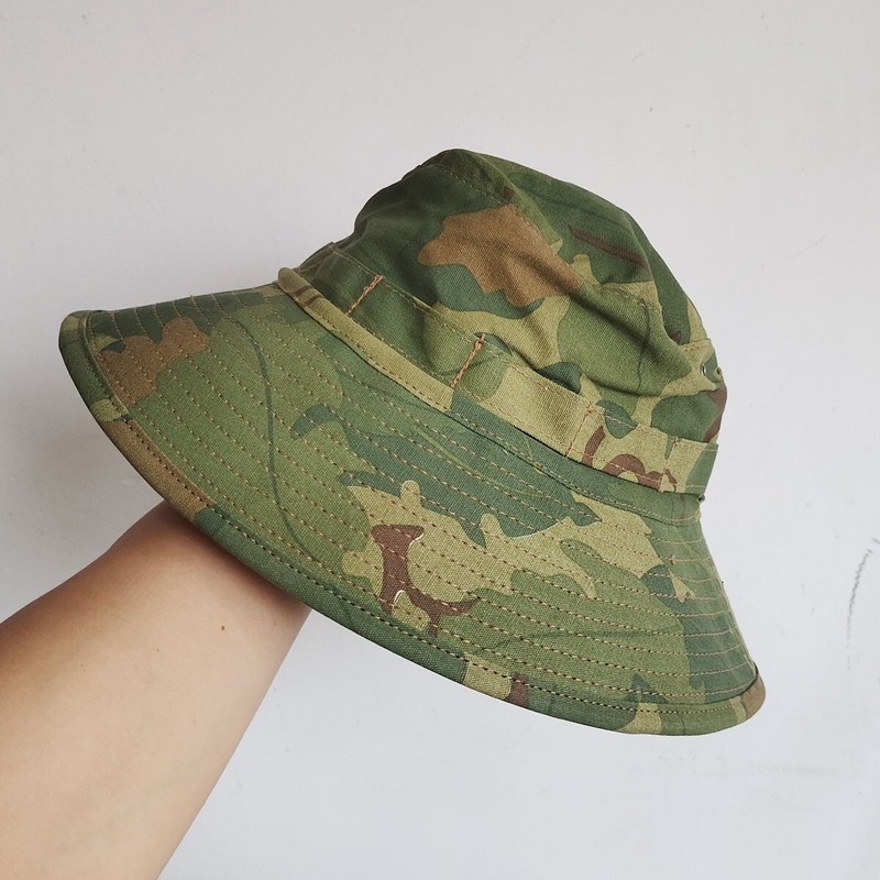 Vietnam war US Army Mitchell camouflage Cap Hat Cotton Size 57