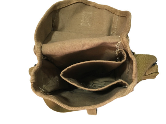 WWII US GP M1 AMMO GENERAL PURPOSE EQUIPMENT CARRY BAG KHAKHI gallery