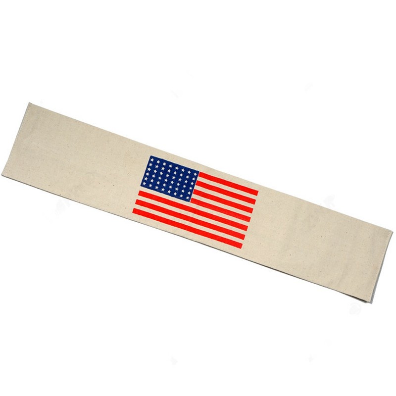WW2 US ARMY AIRBORNE/PARATROOPER 48 STAR AMERICAN FLAG ARM BAND