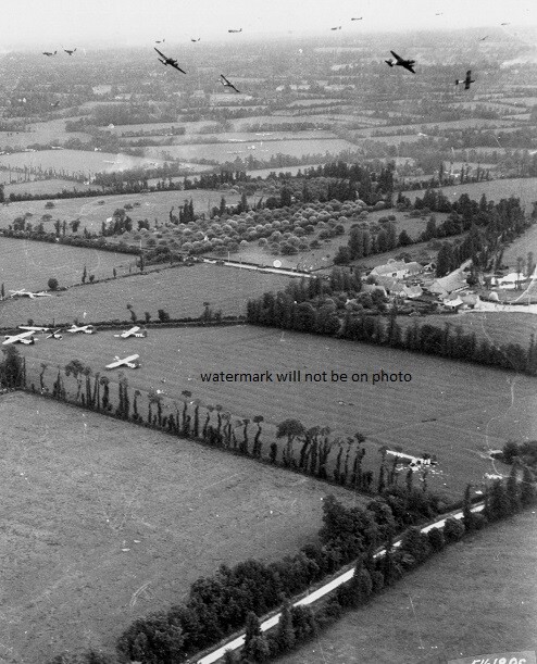 U.S. Army Air Forces Douglas C-47 Skytrain CG-4A Gliders 8×10 WWII WW2 Photo 77