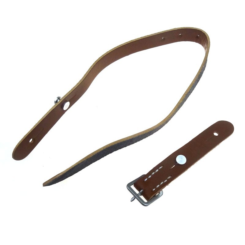 WW2 German M42 M35 Helmet Chin Leather Strap gallery