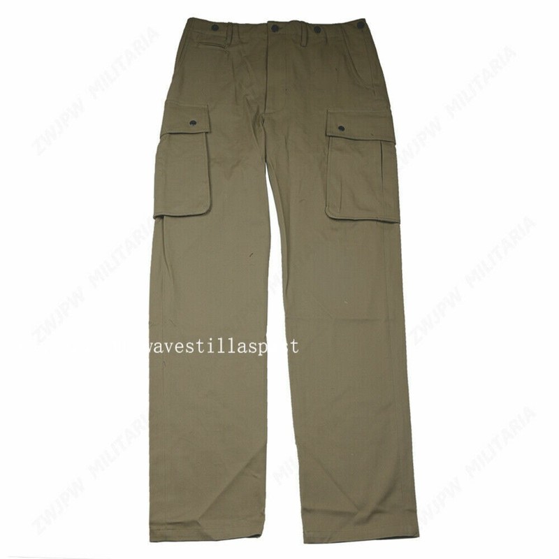 WW2 US ARMY M42 Airborne Paratrooper Officer Cotton Pants Trousers 38R gallery