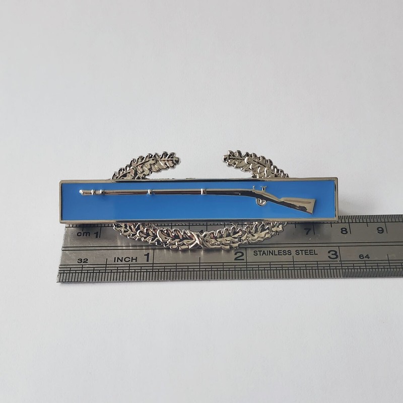 WW2 US USA Military Army Combat Infantry Badge Metal