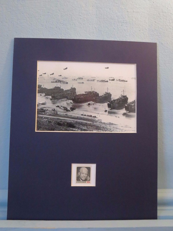 The D-Day Invasion – the Allies Invade Normandy honored by the Eisenhower stamp