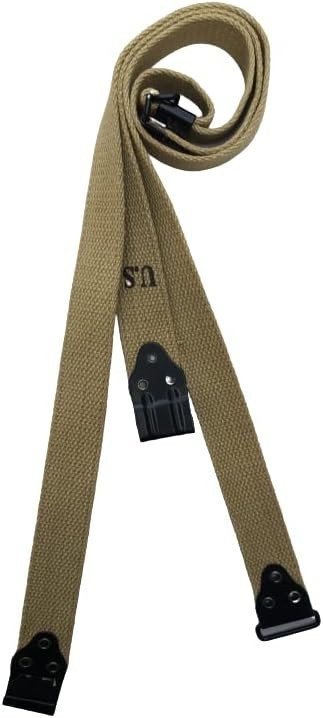 WWI WWII M1903 Thompson Kerr Pattern Adjustable Sling Khaki Color gallery