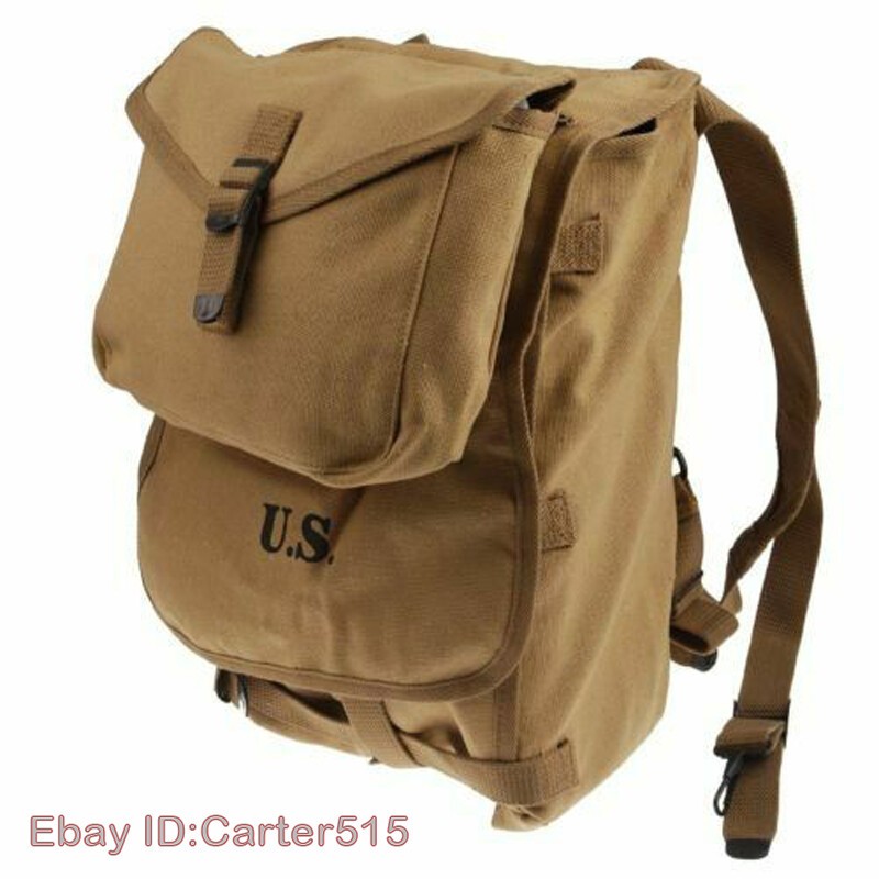 Replica WWII WW2 U.S. ARMY M-1928 MILITARY HAVERSACK KNAPSACK BACKPACK BAG POUCH