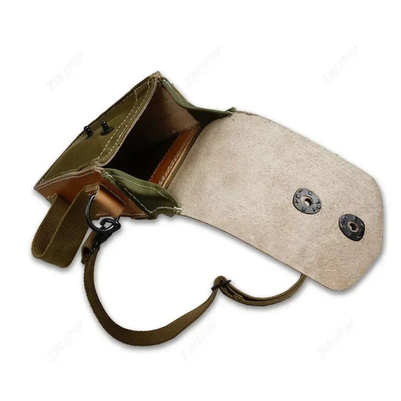 VINTAGE WWII US ARMY 99-STYLE MILITARY GENERAL AMMUNITION POUCH SHOULDER BAG gallery