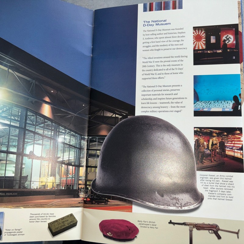 The National D-Day Museum New Orleans LA. Brochure Pamphlet w/ Oral History C.D. gallery