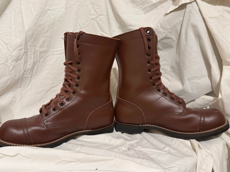 WW2 Paratrooper Boots US Size 11 REPRODUCTION (USED) gallery