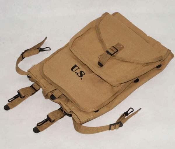 Durable WW2 WWII US Army M1928 Haversack Knapsack Backpack Bag-US061 gallery