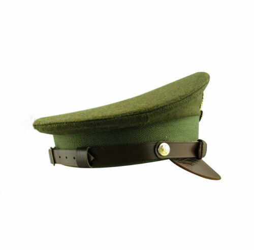 Only size XL WWII US Army Air Forces Officers Visor Cap Military Hat gallery