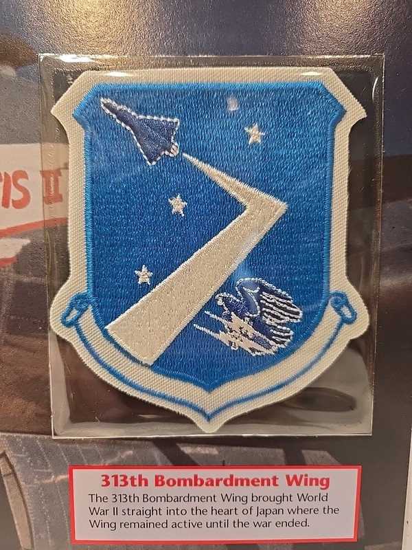 Emblems Of Air War Patch 313th Bombardment Wing “Trigger Mortis” Willabee & Ward gallery