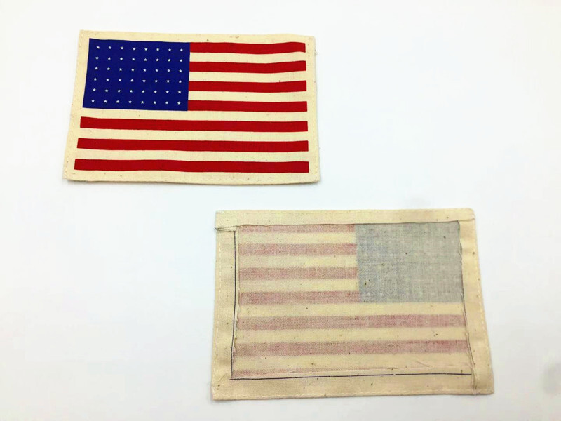 US ARMY AIRBORNE/PARATROOPER 48 STAR AMERICAN FLAG ARM BAND