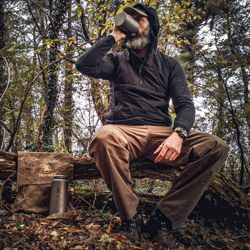 The Pathfinder School Durable Ripstop Waxed Canvas Bag - Haversack - Bushcraf... gallery