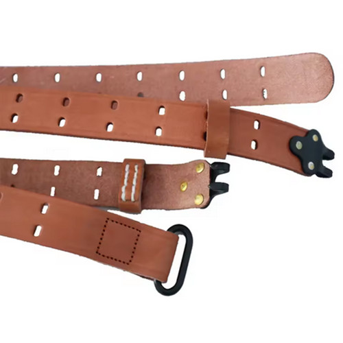 WW2 US Rifle Leather Sling M1 Garand Springfield M1907 M1903 Tactical Strap gallery