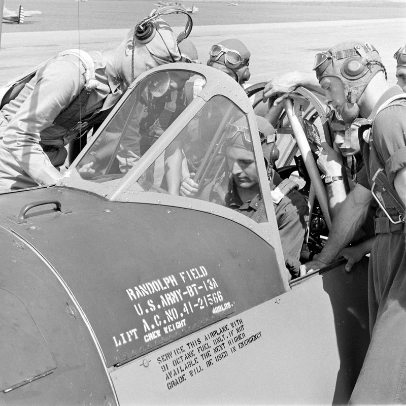 WW2 WWII Photo World War Two / USAAF Pilot Training Randolph Field Texas 1942