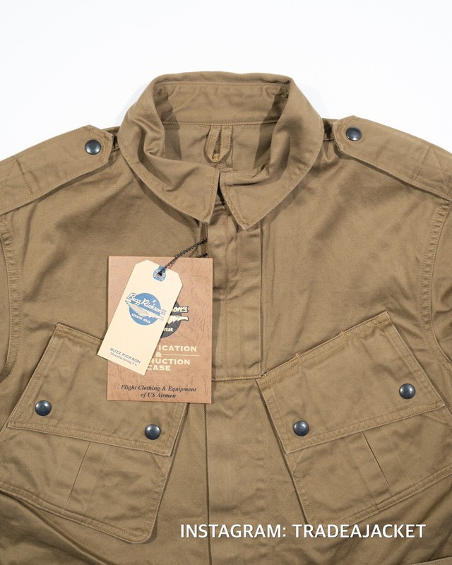 BUZZ RICKSON WWII PARACHUTE JUMPER COAT 40 gallery