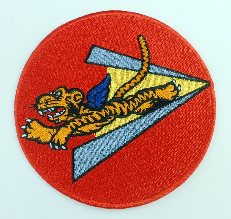 WWII US American Volunteer Group Flying Tiger Patch 4.0”