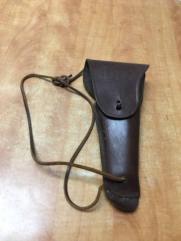WWII US ARMY INFANTRY M1911 M1911A1 .45 PISTOL HOLSTER RIGHT HANDED REPROD