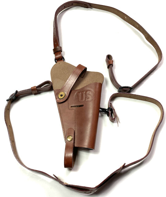 WWII US .45 PISTOL M7 SHOULDER HOLSTER- BROWN