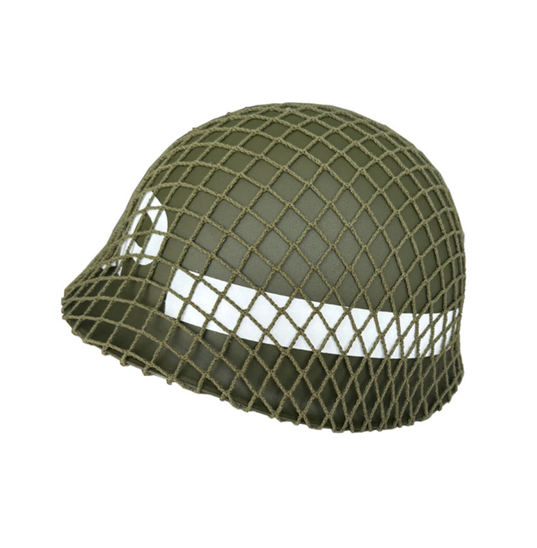 WWII WW2 MP Helmet and Mesh Cover American Soldier Head Protection Helmet Cover gallery