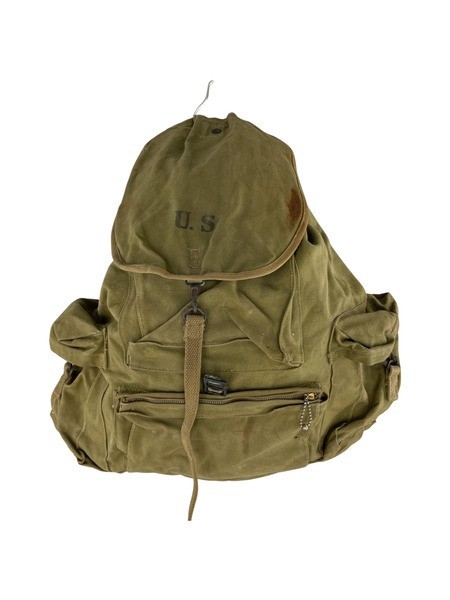 US ARMY WWII Backpack 1941 Vintage Military Khaki Used