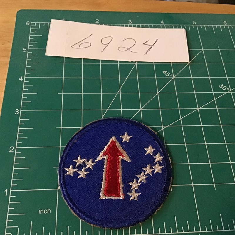 US Army Pacific USARPAC Insignia Arrow Stars Dipper Jacket Patch 2.5" PRE-OWNED