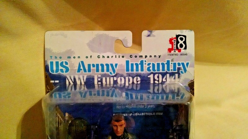 MEN OF CHARLIE COMPANY DRAGON MODELS PREACHER RIFLEMAN 2003 NEW 80046 ARMY 1944. gallery