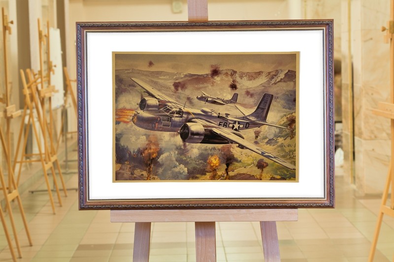 World War II Poster Twin-Engine Douglas Invader Bomber Plane WW2 Poster Print gallery