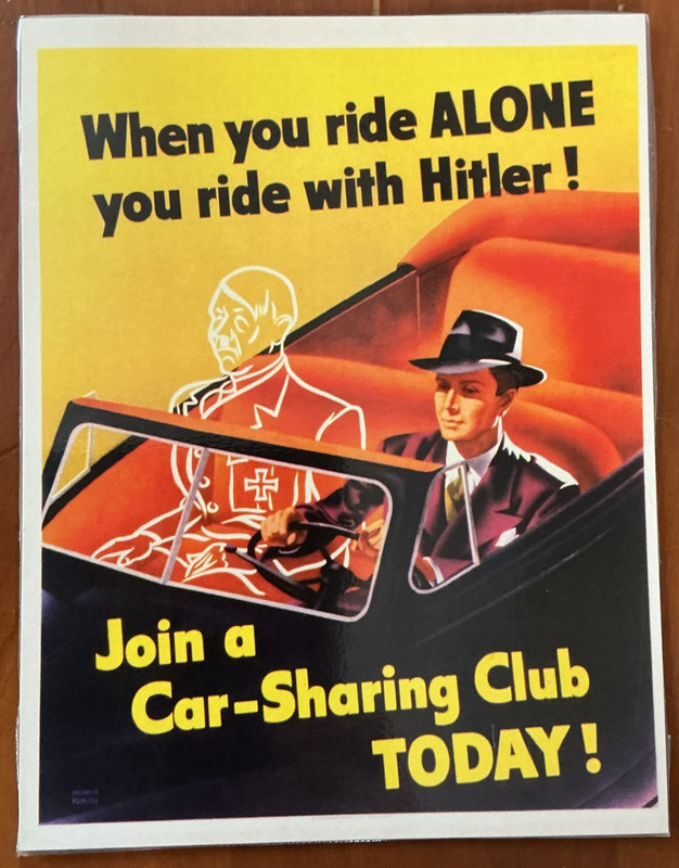 Lot of 4 Laminated WWII Posters 8x10 WW2 (D) gallery