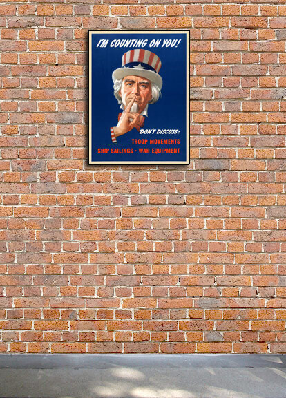 1940s “I’m Counting on You!” WWII Historic War Poster - 18x24 gallery