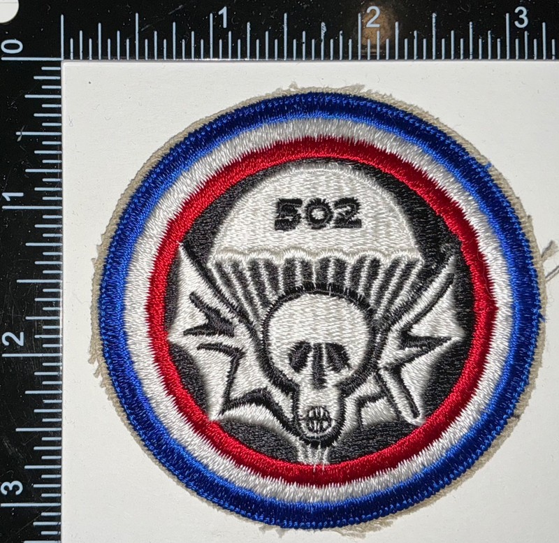 REPRODUCTION WWII US Army 502nd Airborne Parachute Infantry Regiment PIR Patch