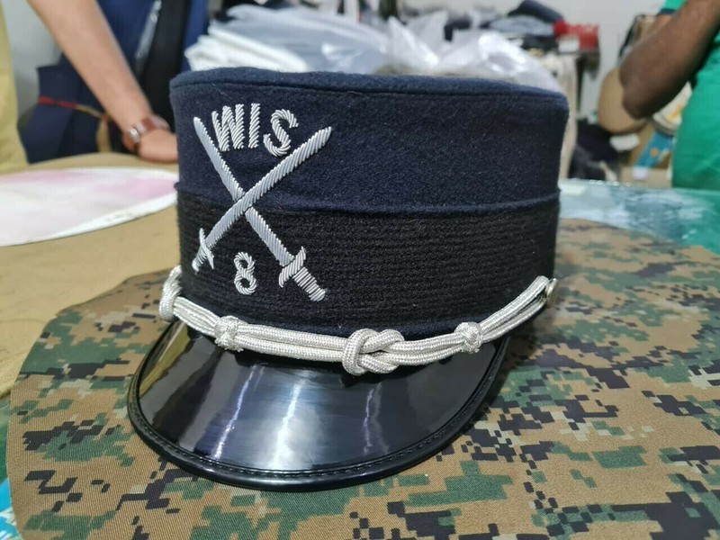 WW2 Span-Am War US Army M1895 Enlisted Forage Cap Kepi Hat Reproduction gallery