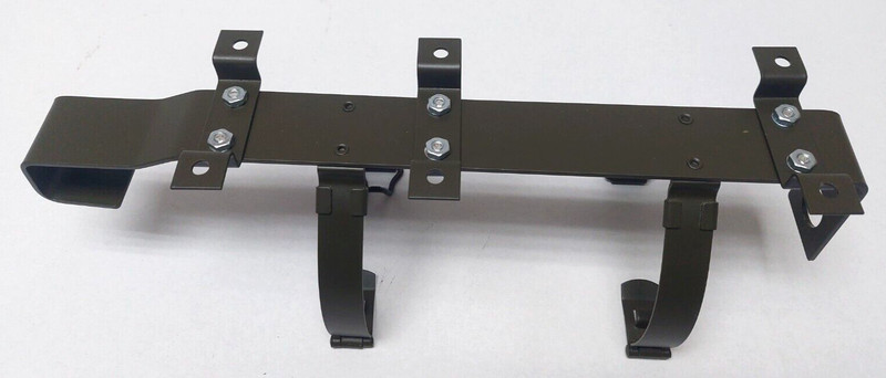 willys MB, ford GPW ✅ (A693 late) Fire Extinguisher Bracket W/ Foot set 2 Band gallery