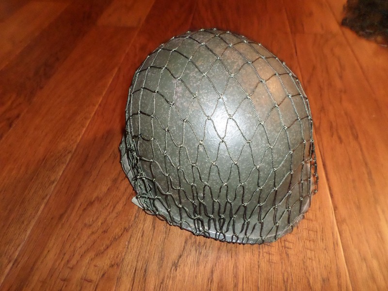 U.S MILITARY WWII STYLE REPRO M1 HELMET NET WITH DRAW STRING - HELMET NOT INCLUD gallery
