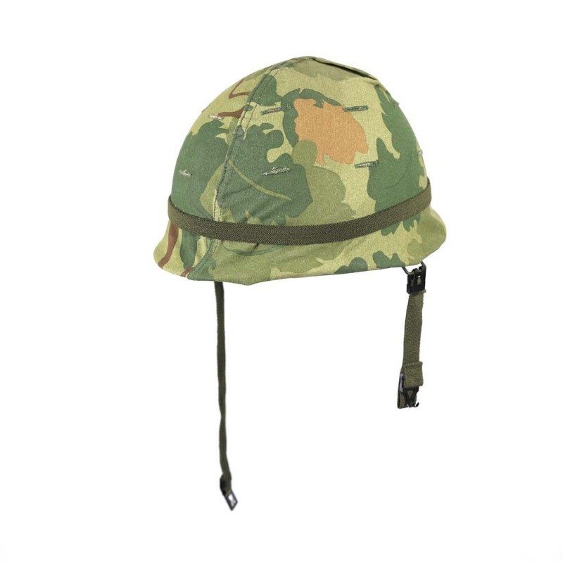 Vietnam War US M1 Helmet with Mitchell Cover Reproduction FAST SHIP