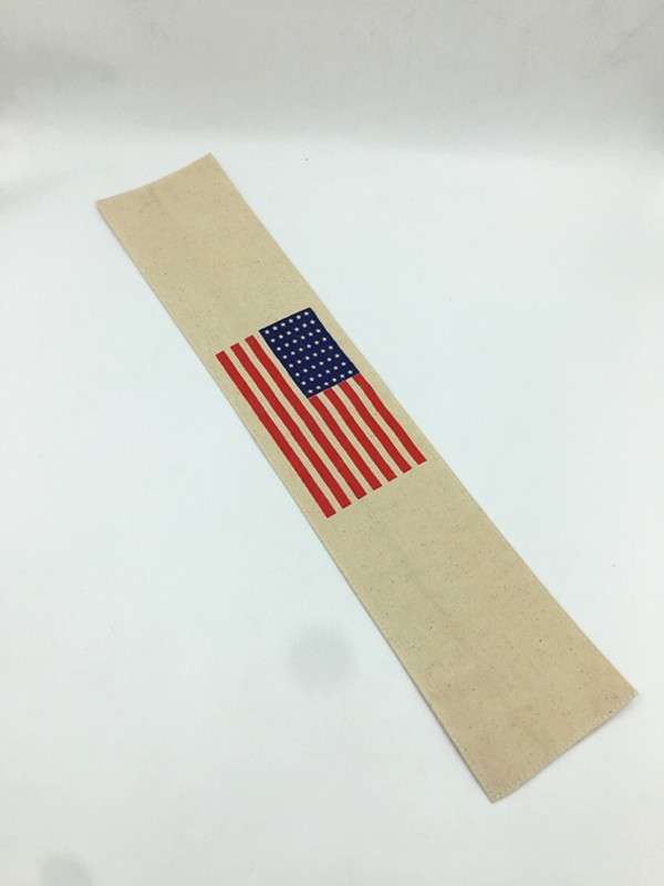 WW2 US ARMY AIRBORNE/PARATROOPER 48 STAR AMERICAN FLAG ARM BAND gallery