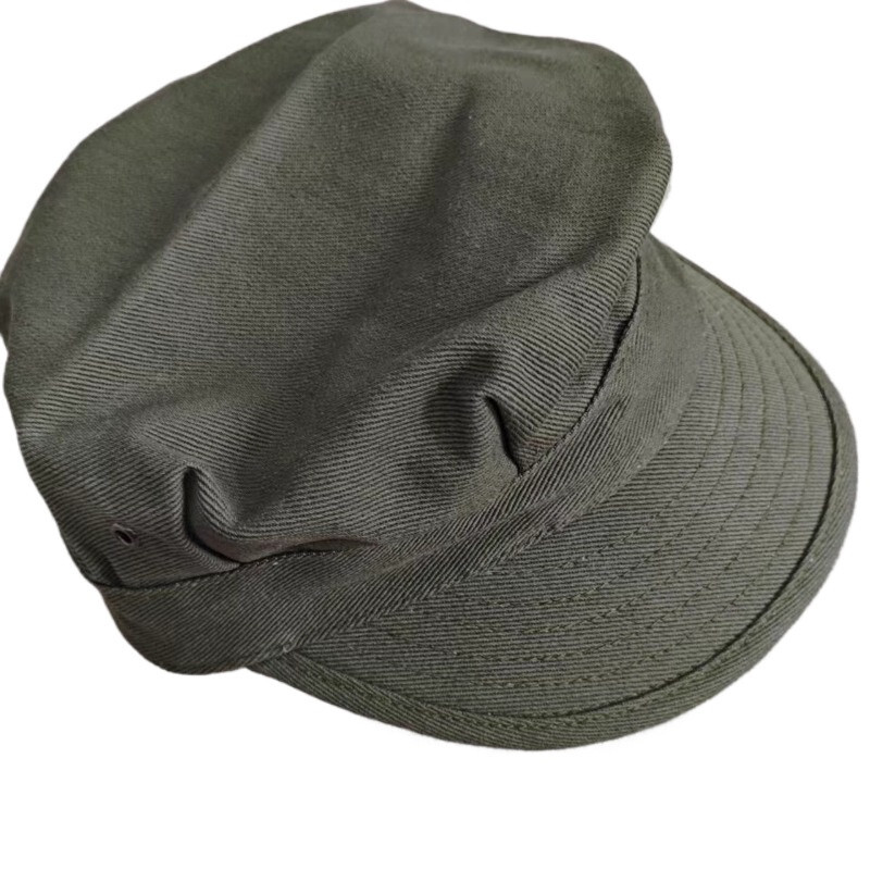 WW2 US USMC OCTAGONAL GREEN CAP tactics MILITARY HAT SIZE 61 ONLY