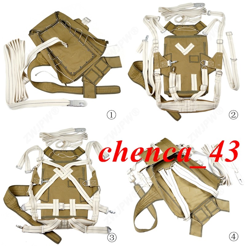 US Now!!! T-5 Airborne Parachute Bag WW2 US Army Replica Paratroopers Backpack gallery