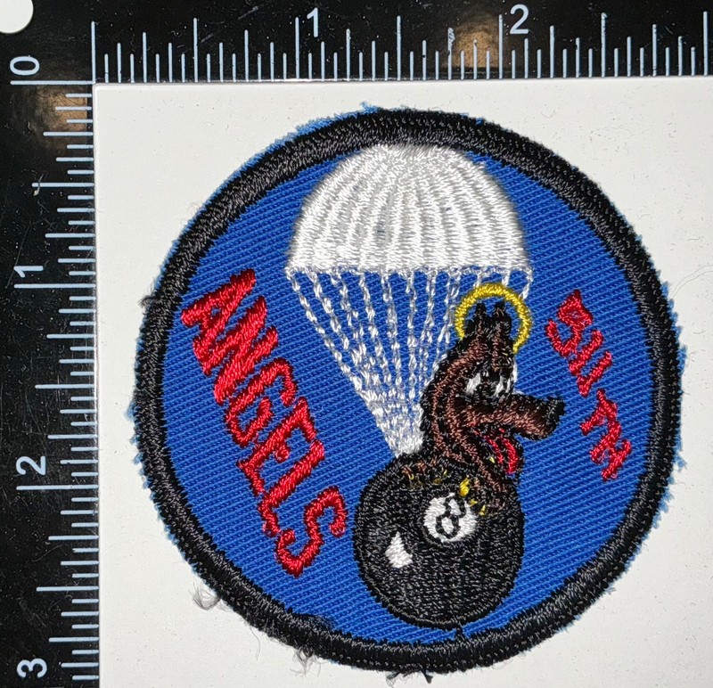 REPRODUCTION WW2 US Army 511th Airborne Parachute Infantry Regiment Angels Patch