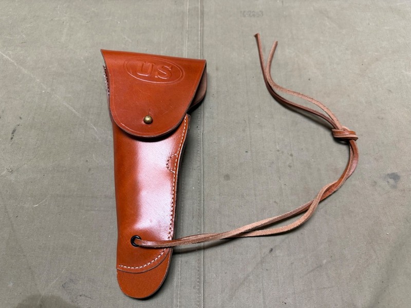 WWII US ARMY INFANTRY M1911 M1911A1 .45 PISTOL HOLSTER-LEFT HANDED