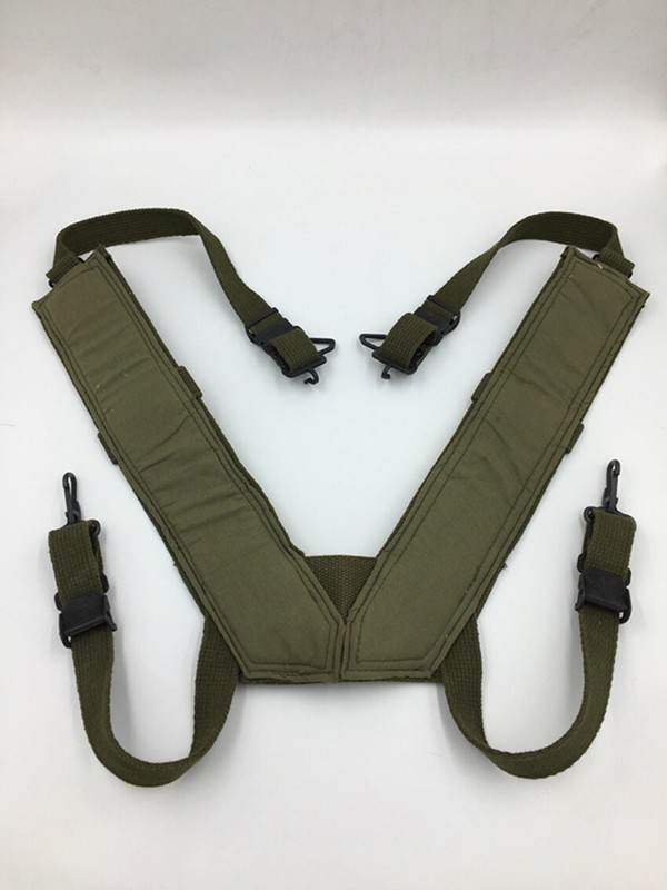 US ARMY M1956 AIRBORNE H-STRAP SUSPENDER COTTON STRAP Strengthened Edition gallery