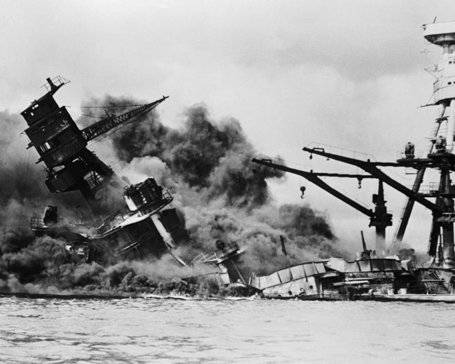 1941 Pearl Harbor USS ARIZONA BB-39 Glossy 8×10 Photo WWII Poster Battleship