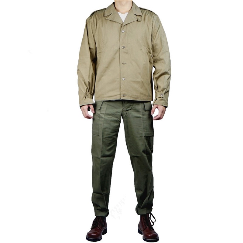 WW2 U.S. ARMY M41 Field Jacket and pants F/W Thin version D-DAY High Quality